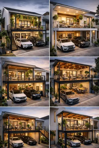 Mezannine Teras Rumah Keren di Kramat Pela